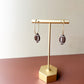 Football Hoop Earrings