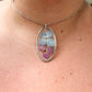 Silver Hydrangea Necklace