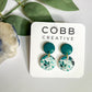 Forest Bloom Round Earrings