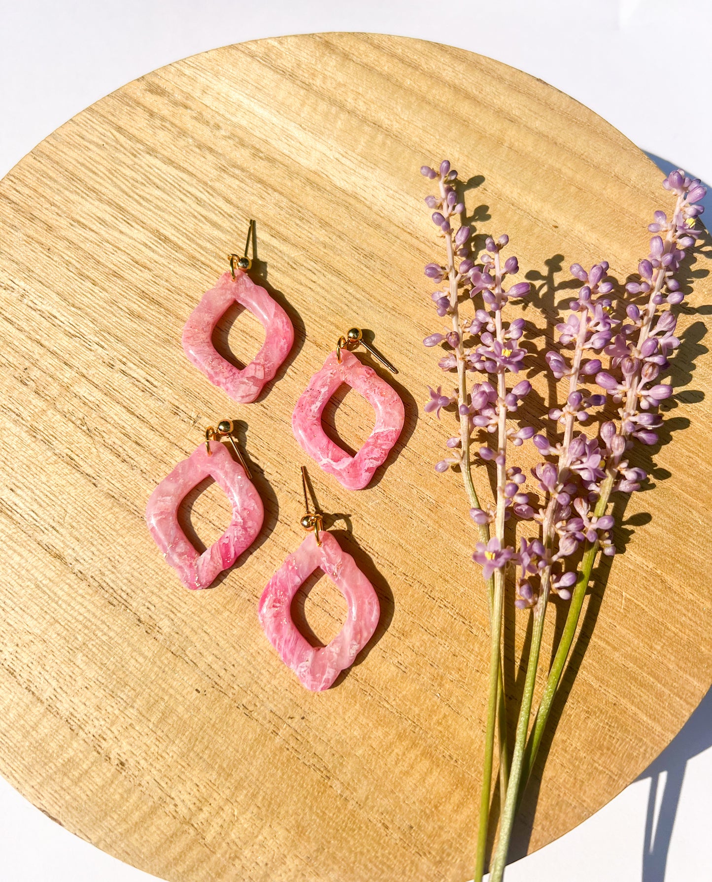 Pretty in Pink Elegance Earrings