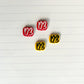 123 Stud Earrings