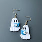 Reading Ghost Hook Earrings