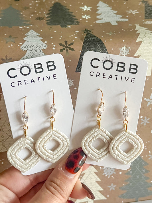 Eliana Gem Hook Earrings