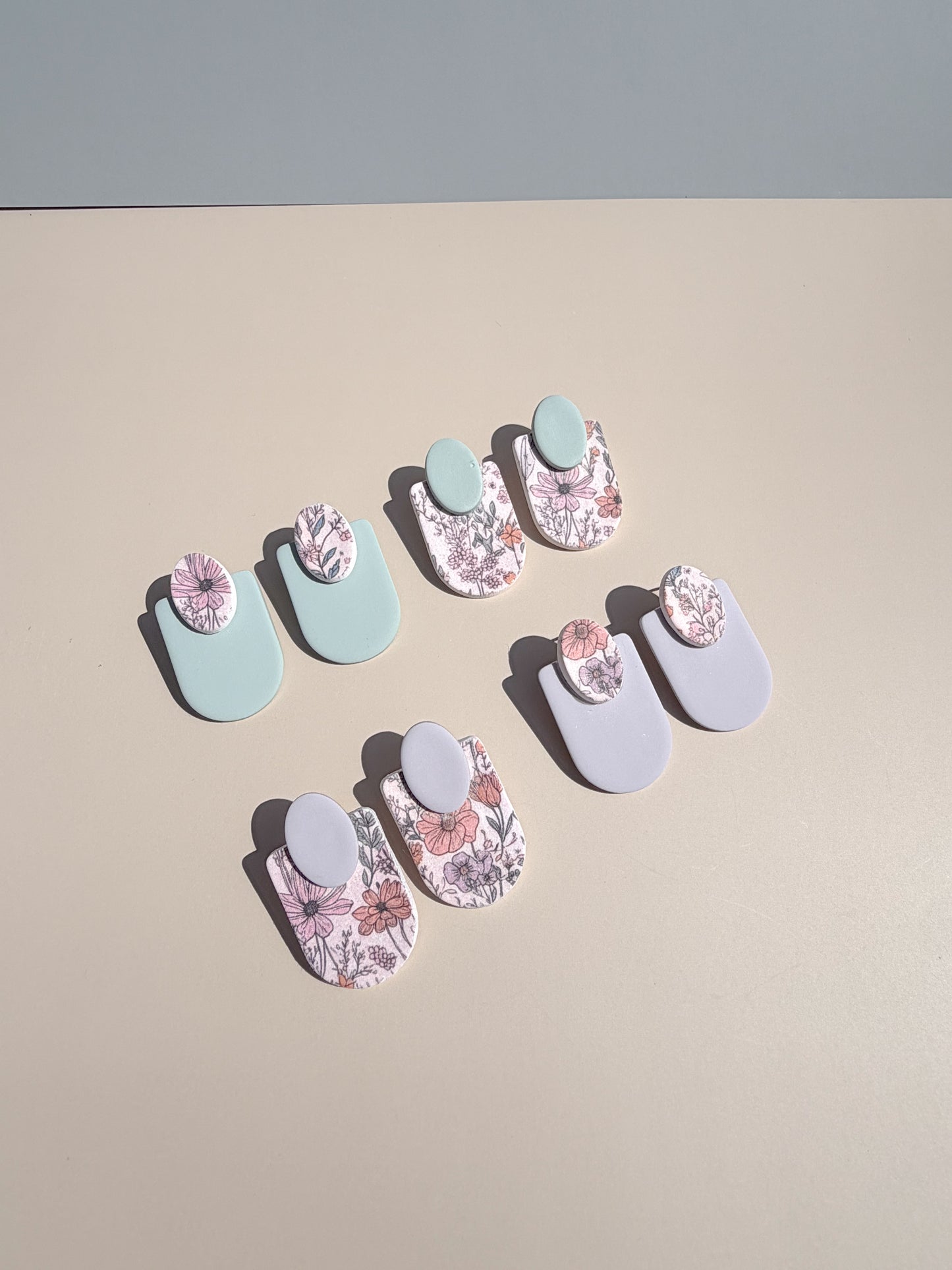 Garden Spring Pastel Earrings