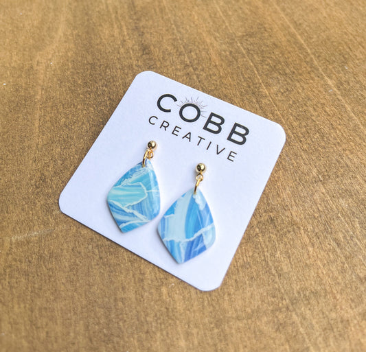 Crystal Cove Drop Earrings