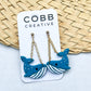 Oh Whale Earrings