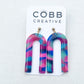 Rainbow Relic Arch Earrings