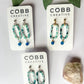 Forest Bloom Oval Earrings