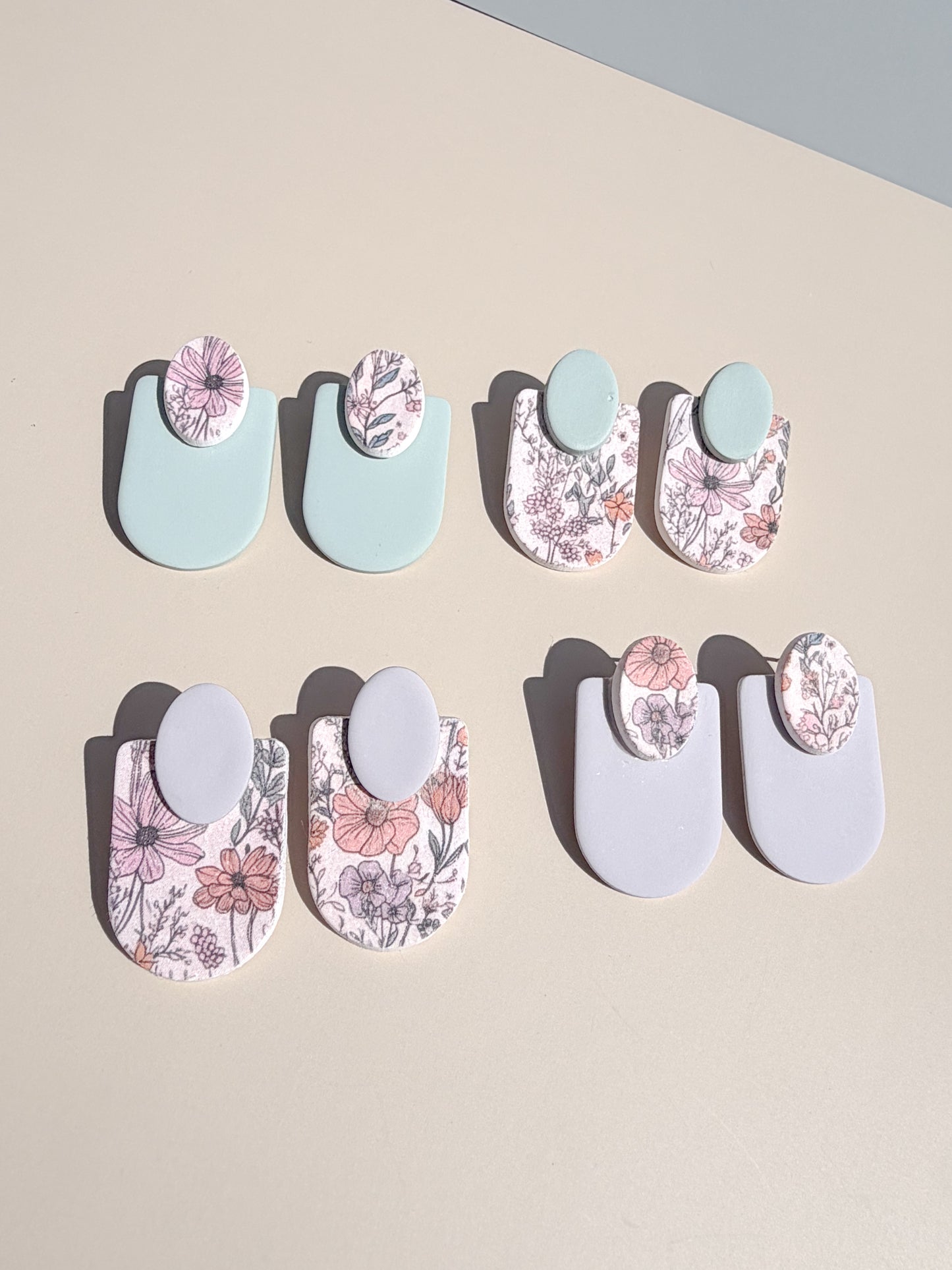 Garden Spring Pastel Earrings