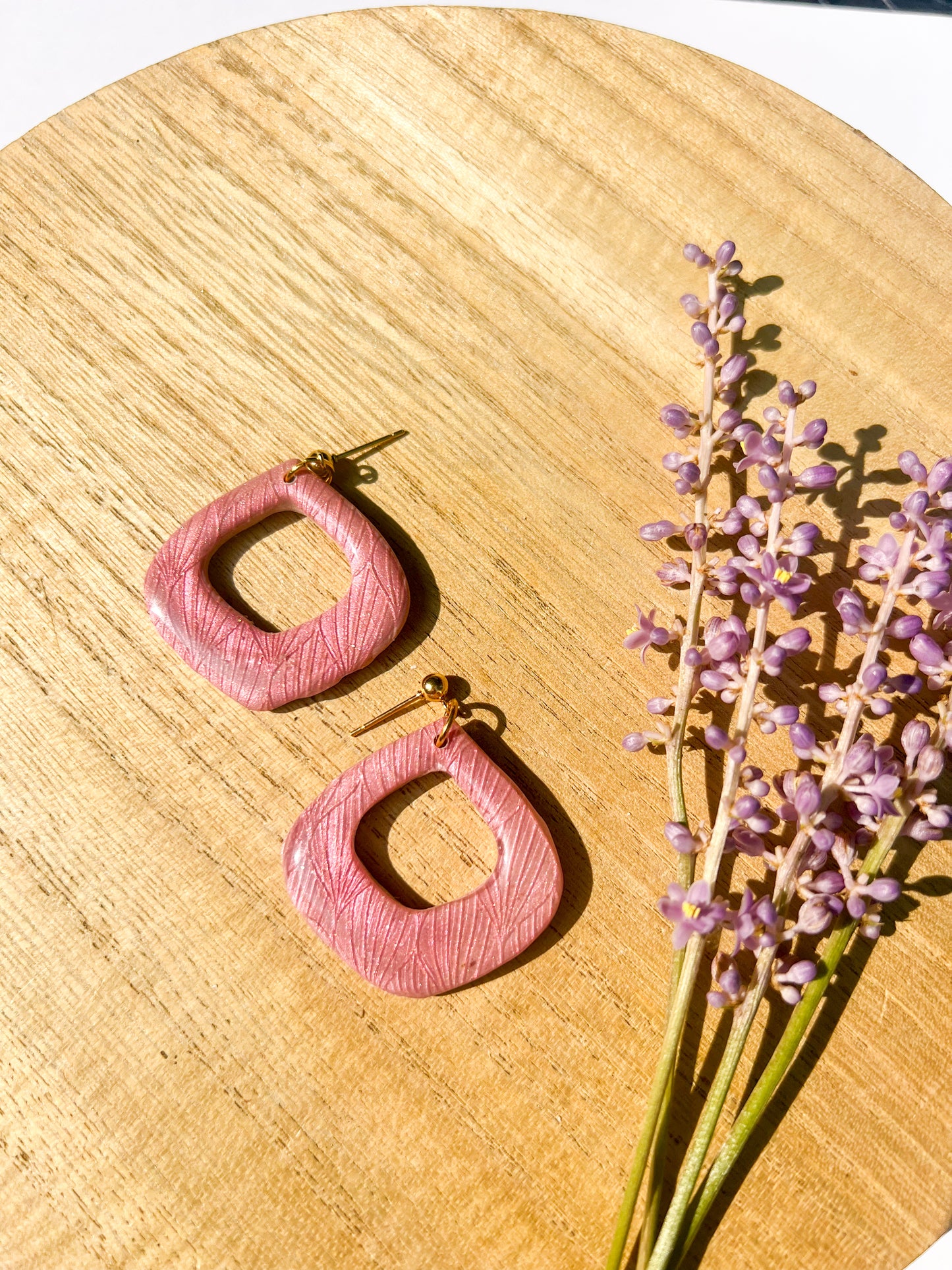 Pink Blair Earrings