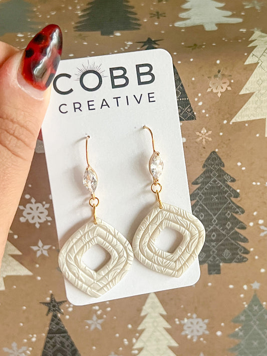 Eliana Gem Hook Earrings