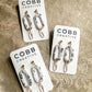 Soft Bloom Oval Earrings