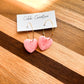 Heart Shaped Box Hoop Earrings