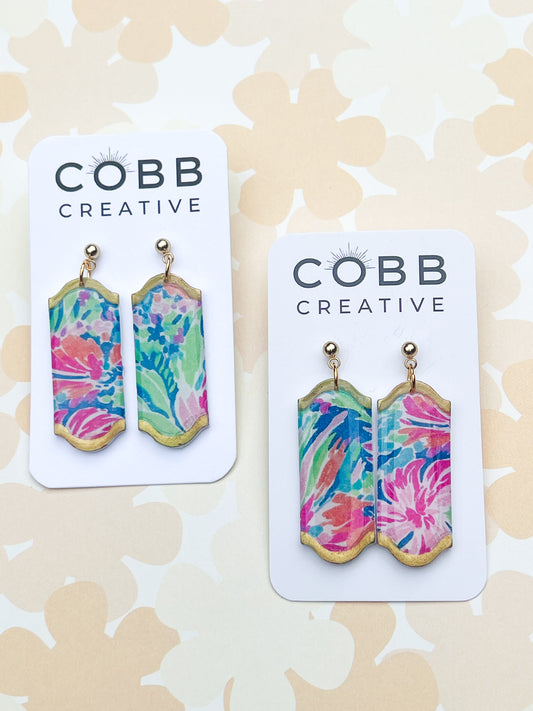 Tropic Pop Long Drop Earrings