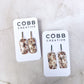 Footballs & Bows Earrings