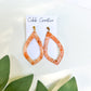 Peach Shula Drop Earrings