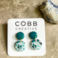 Forest Bloom Round Earrings