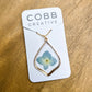Blue Hydrangea Necklace