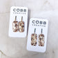 Footballs & Bows Earrings