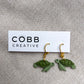 Sea Turtle Leverback Earrings