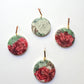 Poinsettia Holiday Earrings