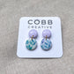 Lilac Grove Round Earrings