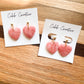 Heart Shaped Box Drop Earrings