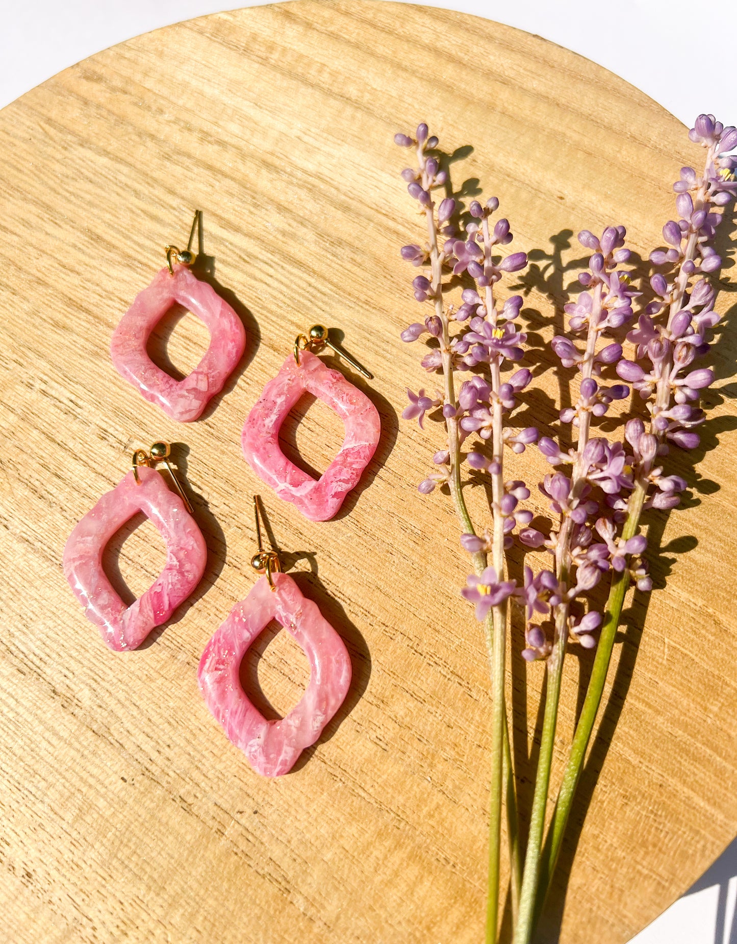 Pretty in Pink Elegance Earrings