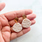 Sand Dollar Drop Earrings
