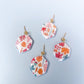 Pastel Fall Leaves Earrings