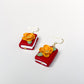 Floral Book Hook Earrings