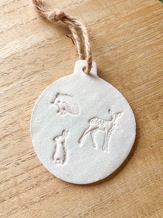 Frosty Forest Friends Ornament