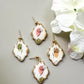 Colorful Garden Frame Drop Earrings