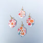 Pastel Fall Leaves Earrings