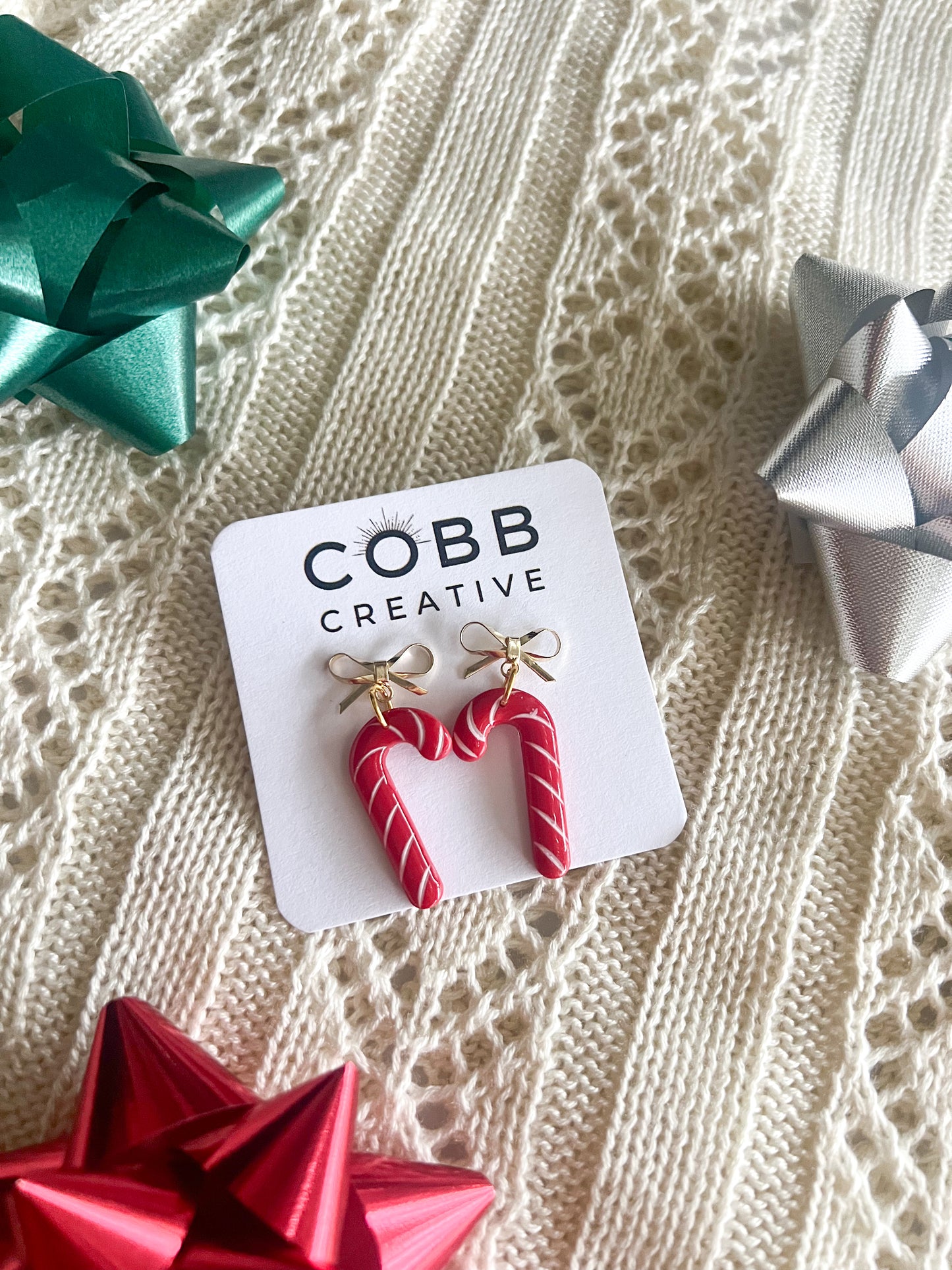 Candy Cane Lane Earrings