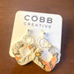 Monarch Butterfly Drop Earrings