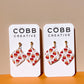 Candy Corn Drop Earrings