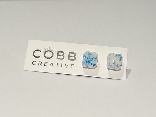 Snowfall Stud Earrings