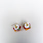 Fall Book Stack Hook Earrings