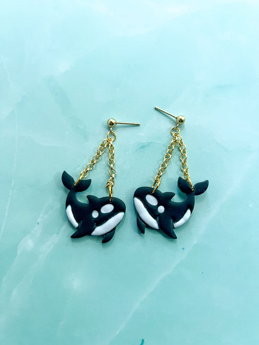 Orca Earrings