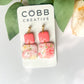 Petal Blush Square Earrings