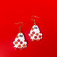 Groovy Ghost Hook Earrings