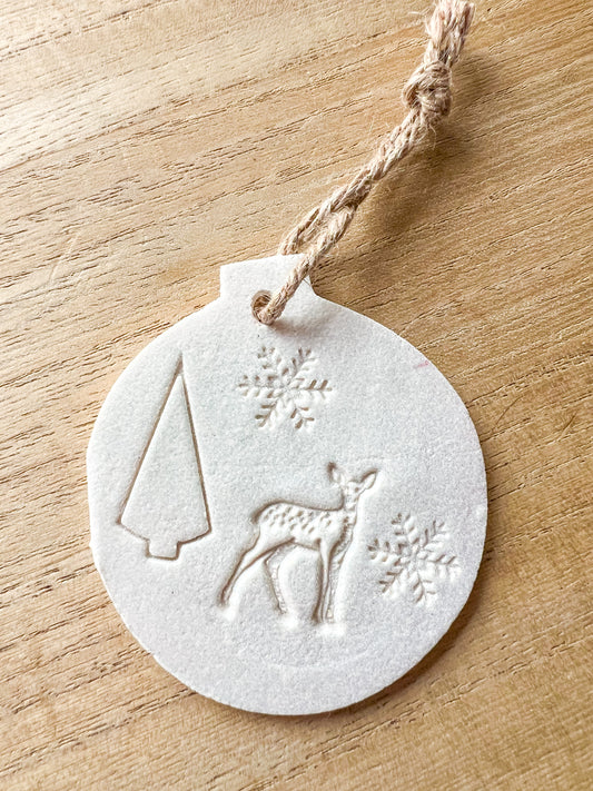 Frosty Forest Ornament