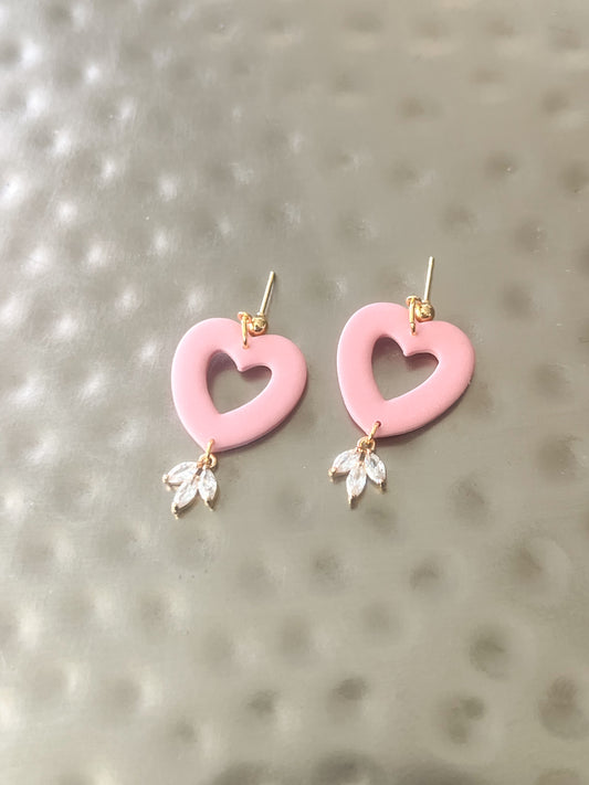 Blush Glimmer Earrings