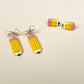 Pencil Stud Earrings