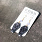 Coffin Crystal Hook Earrings