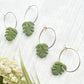 Monstera Leaf Earrings