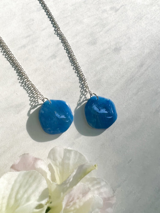 Faux Birthstone - September Sapphire Necklaces