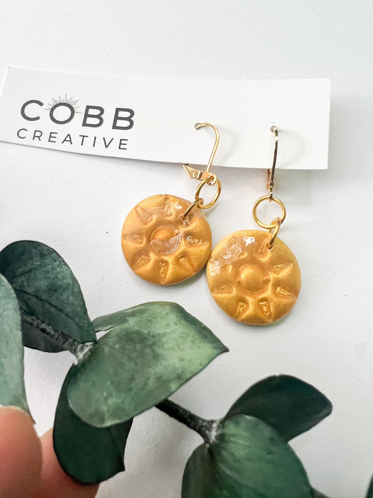 Sunshine Leverback Earrings